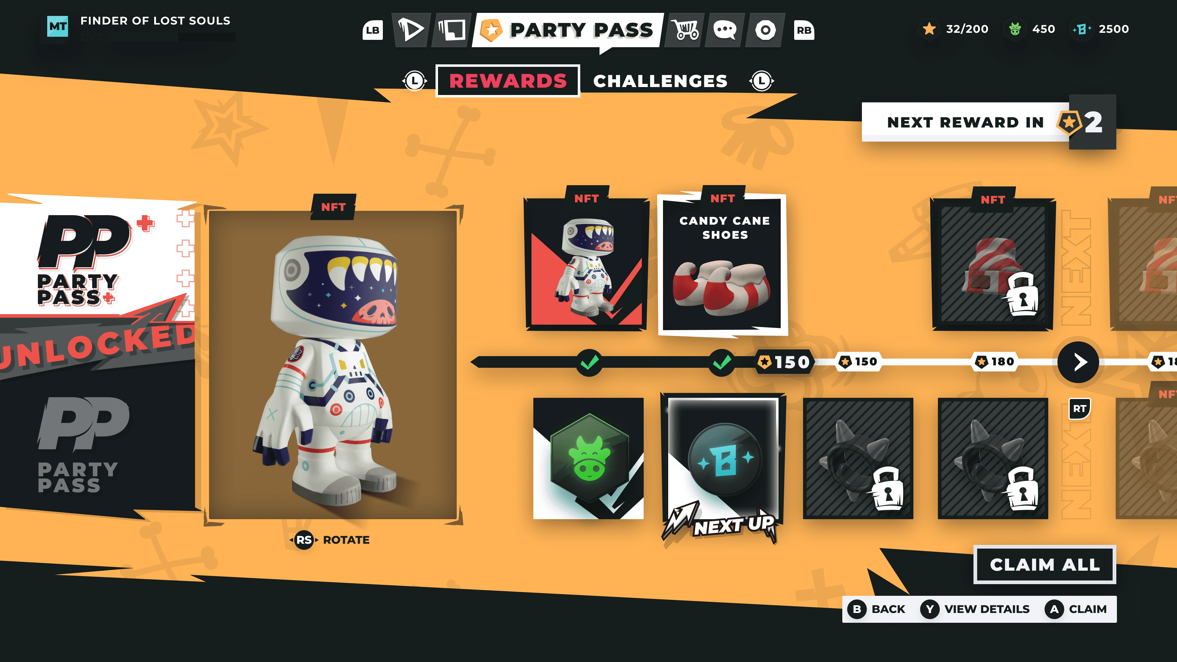 Mythical — Battle Pass / Party Pass reward track